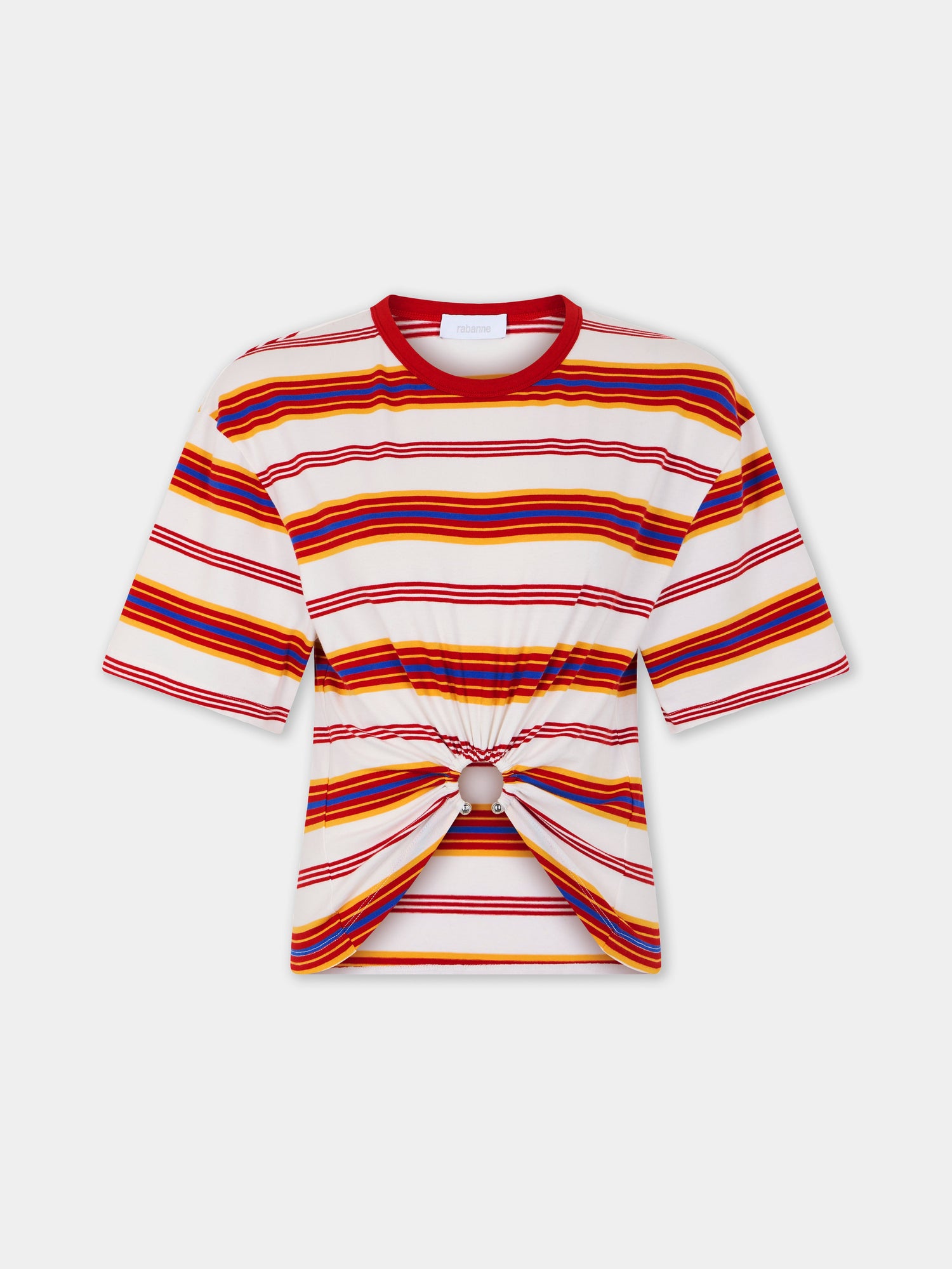 TEE-SHIRT CROPPED EN COTON