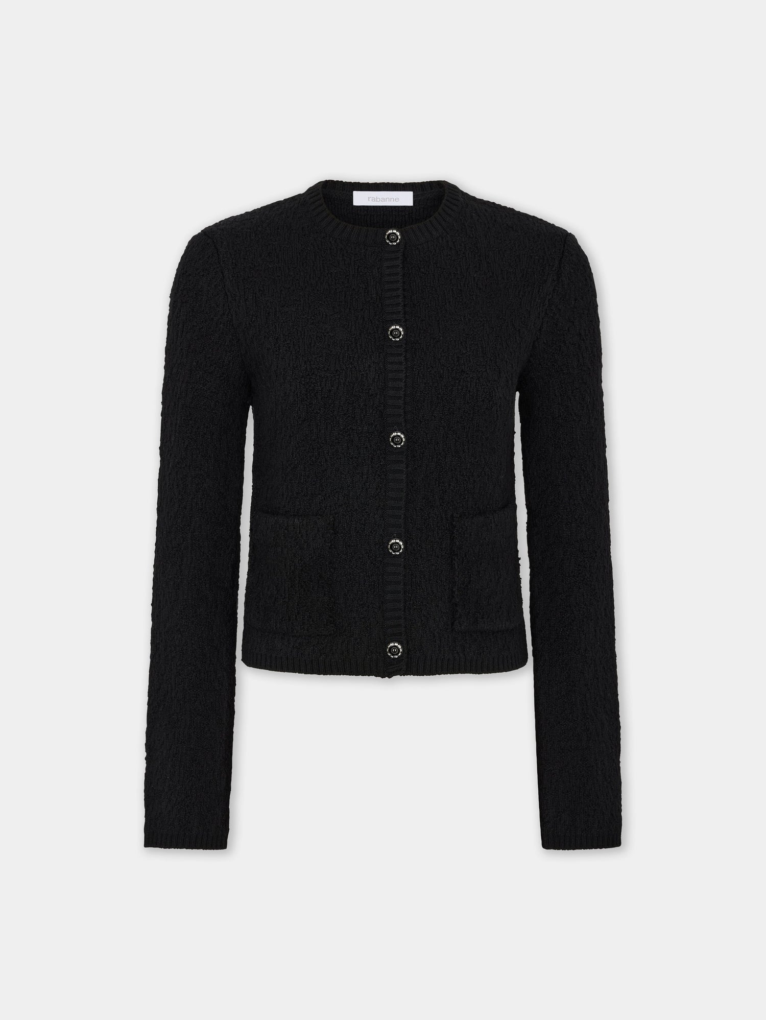 CARDIGAN TRICOTE EN LAINE