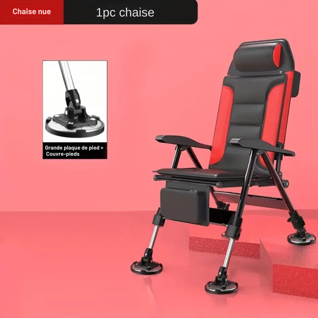 Venturex™ | Chaise Pliable Camping & Pêche, Siège Extérieur Polyvalent pour Adultes