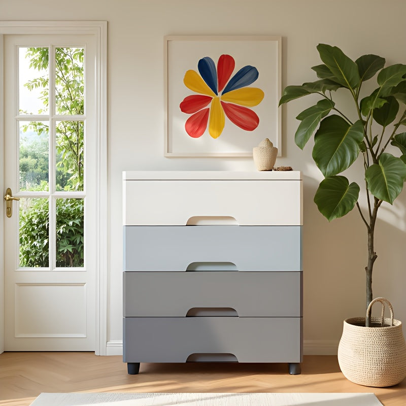 Storvex™ | Armoire de Rangement Grande Capacité avec Tiroirs Coulissants & Roulettes