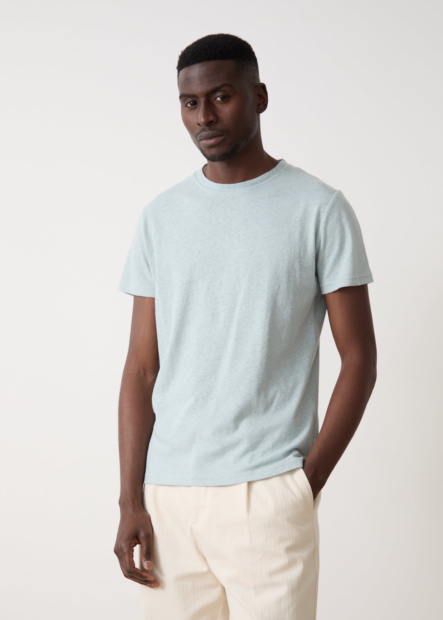 T-shirt Miami bleu ciel